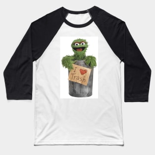 Garbage lover Baseball T-Shirt